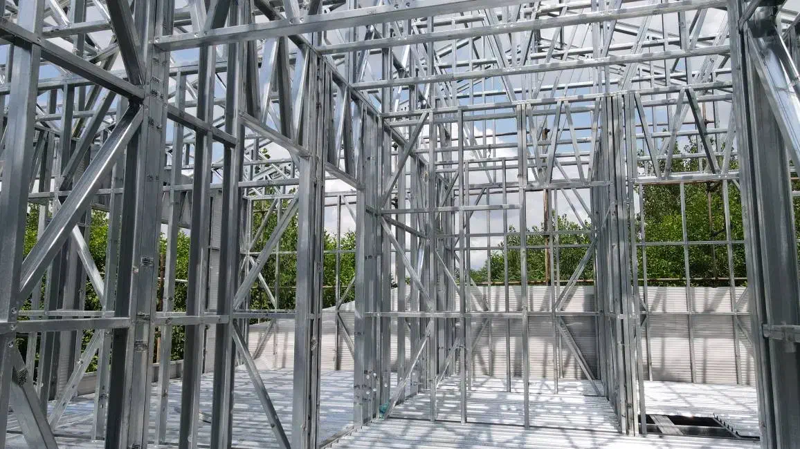 اجرا اسکلت LSF (ال اس اف)|خدمات پیشه و مهارت|رشت, سعدی (تختی)|دیوار