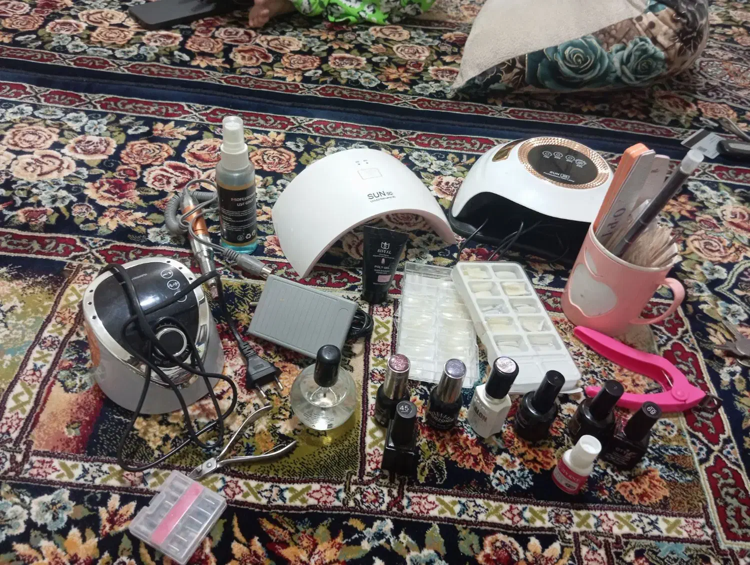 وسایل کاشت ناخن|آرایشی، بهداشتی، درمانی|بوکان, |دیوار