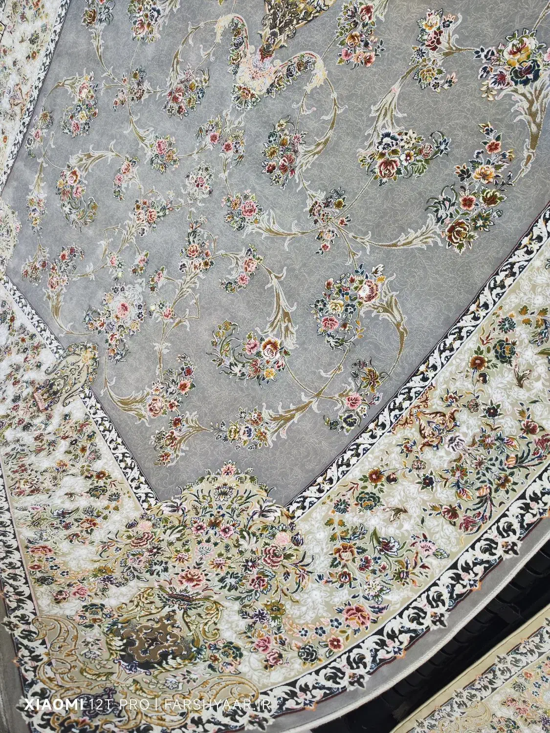 فرش۱۲متر/۱۲۰۰شانه/قیمت درب کارخانه/معتبر/کاشان|فرش|پاوه, |دیوار