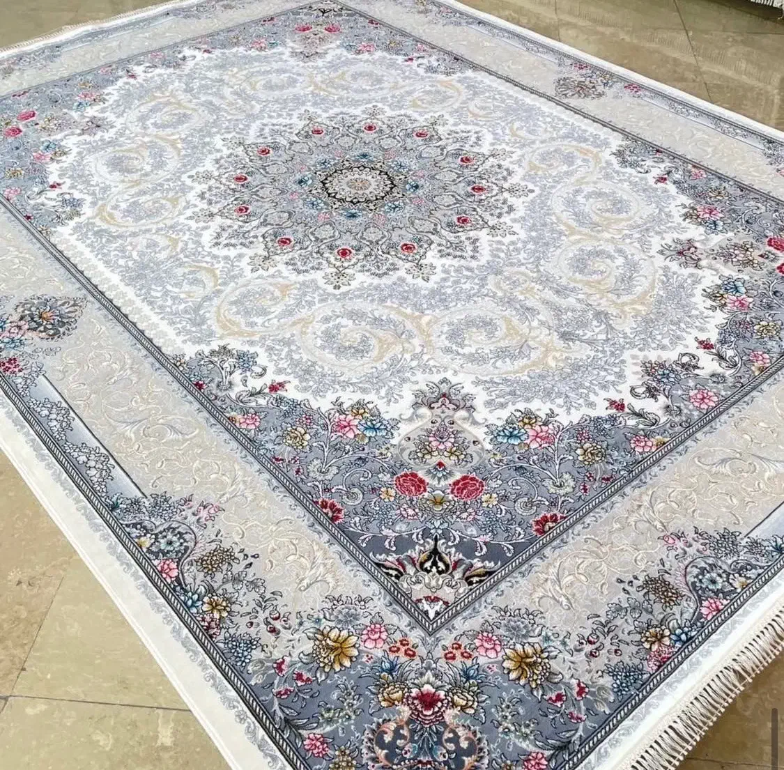 فرش ماهرخ تهران با ده رنگ hcp|فرش|شیراز, لاله|دیوار