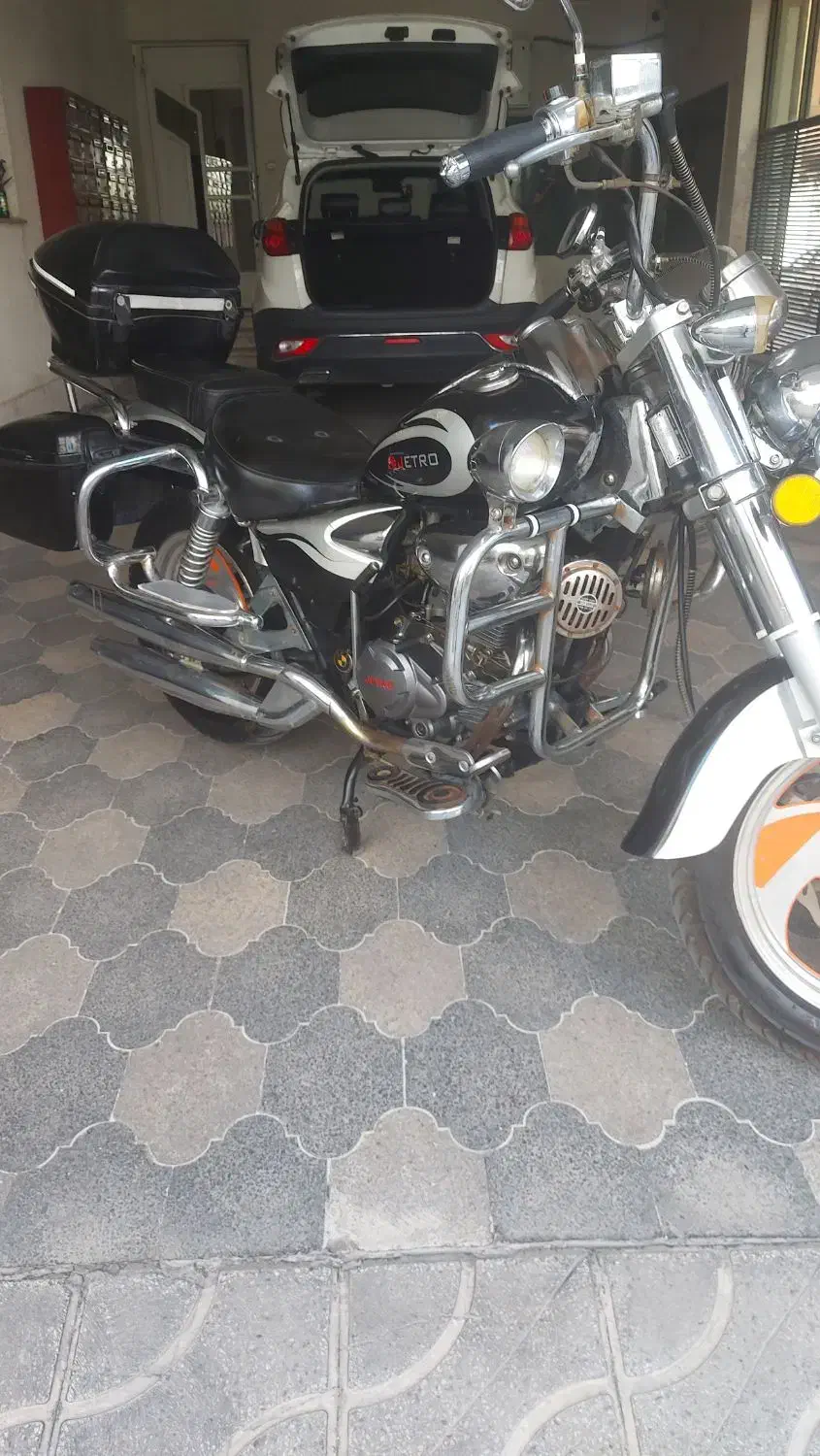 موتور ۲۰۰ جترو  مدل طرح هارلی|موتورسیکلت|شیراز, معالی‌آباد|دیوار