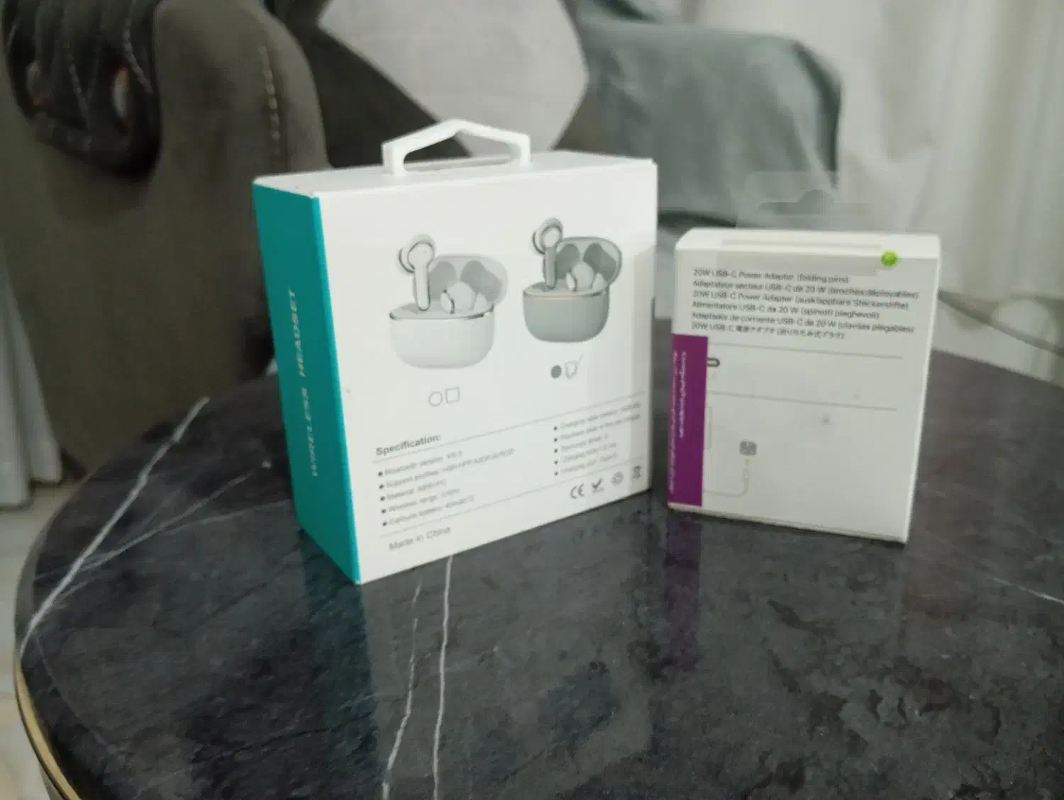 فرصت استثنایی فروش ایرپاد و شارژر اپل زیر قیمت|لوازم جانبی موبایل و تبلت|قروه, |دیوار