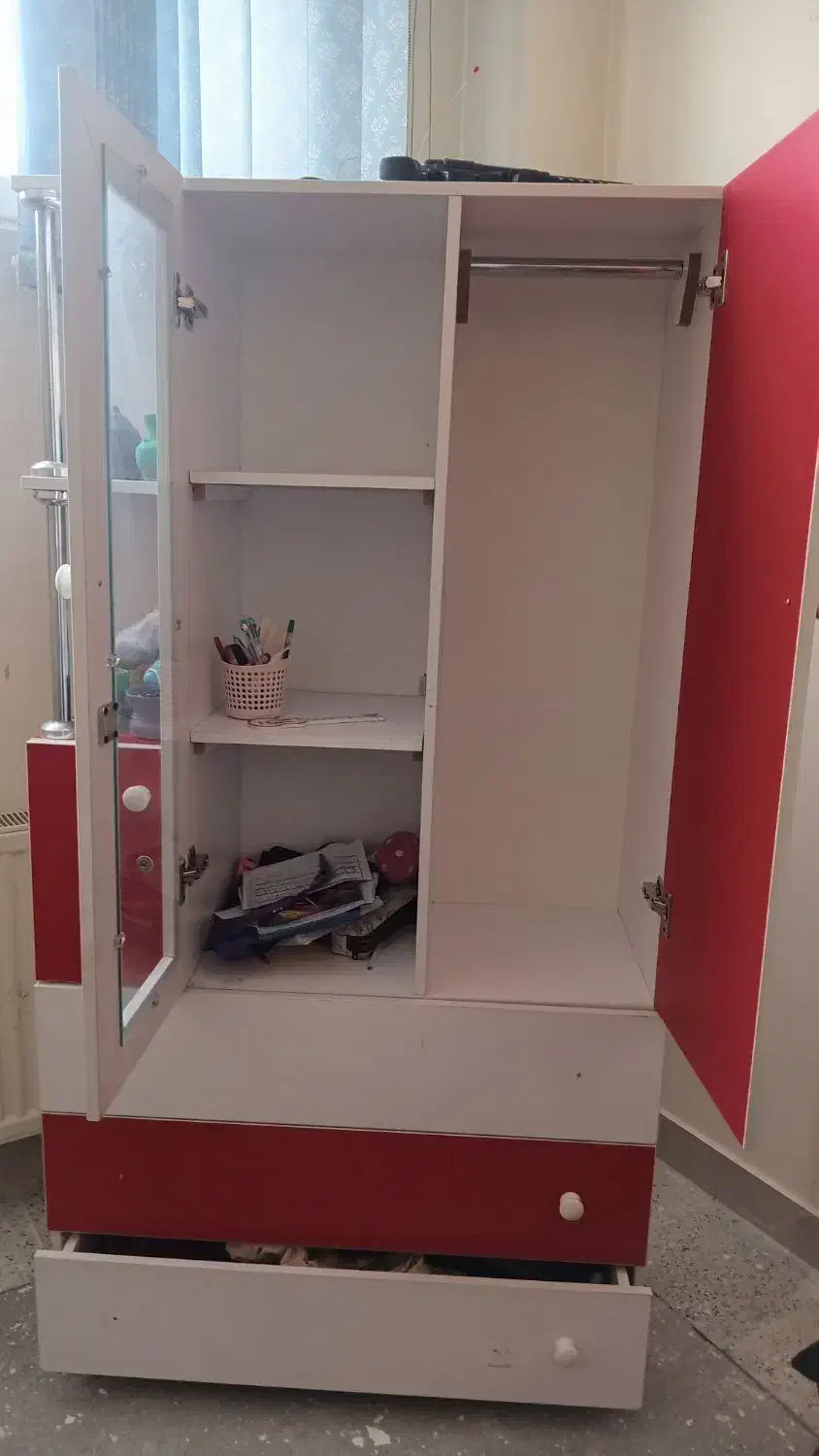 کمد دخترانه|جاکفشی، کمد، دراور|بجنورد, |دیوار