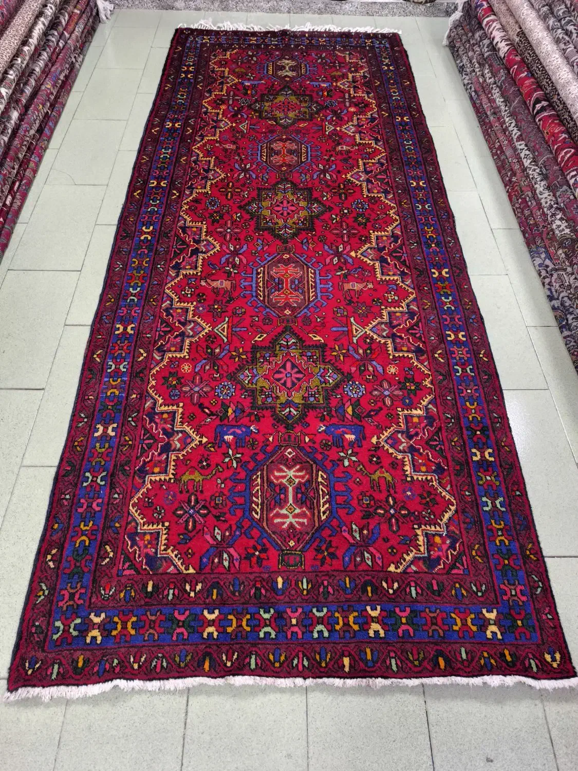 کناره لامباران|فرش|تسوج, |دیوار