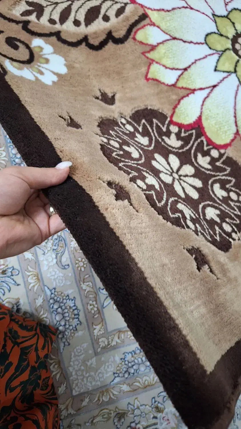 فرش فانتزی مناسب برای اتاق و آشپزخانه کاملا نو|فرش|تهران, جلیلی|دیوار