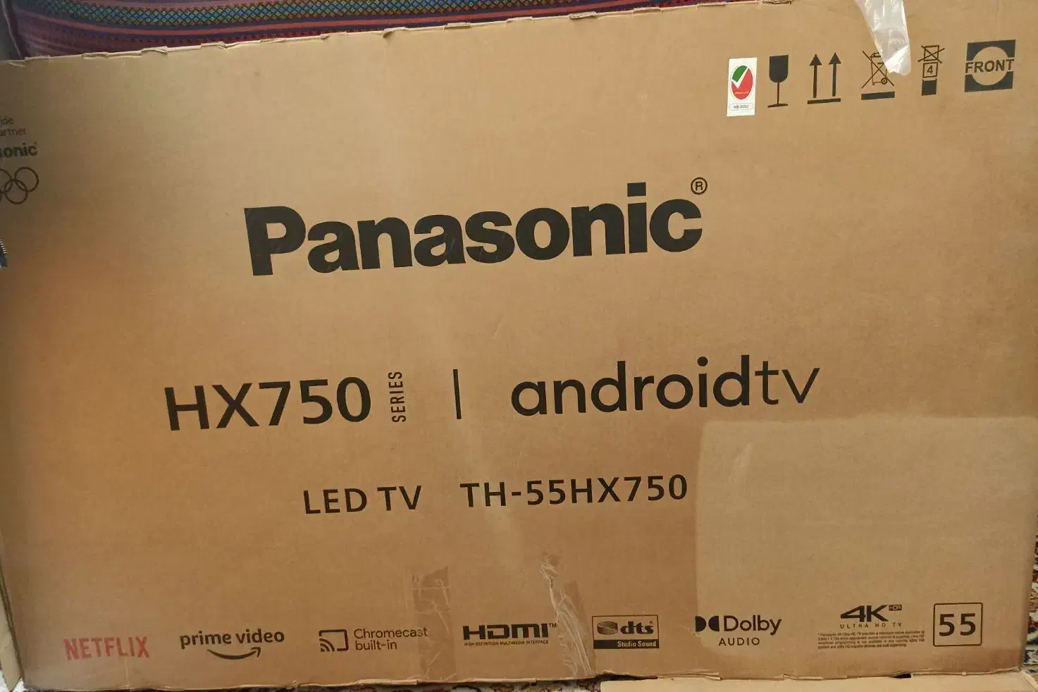 ال ای دی ۵۵اینچ 4k|تلویزیون و پروژکتور|شیراز, تندگویان|دیوار