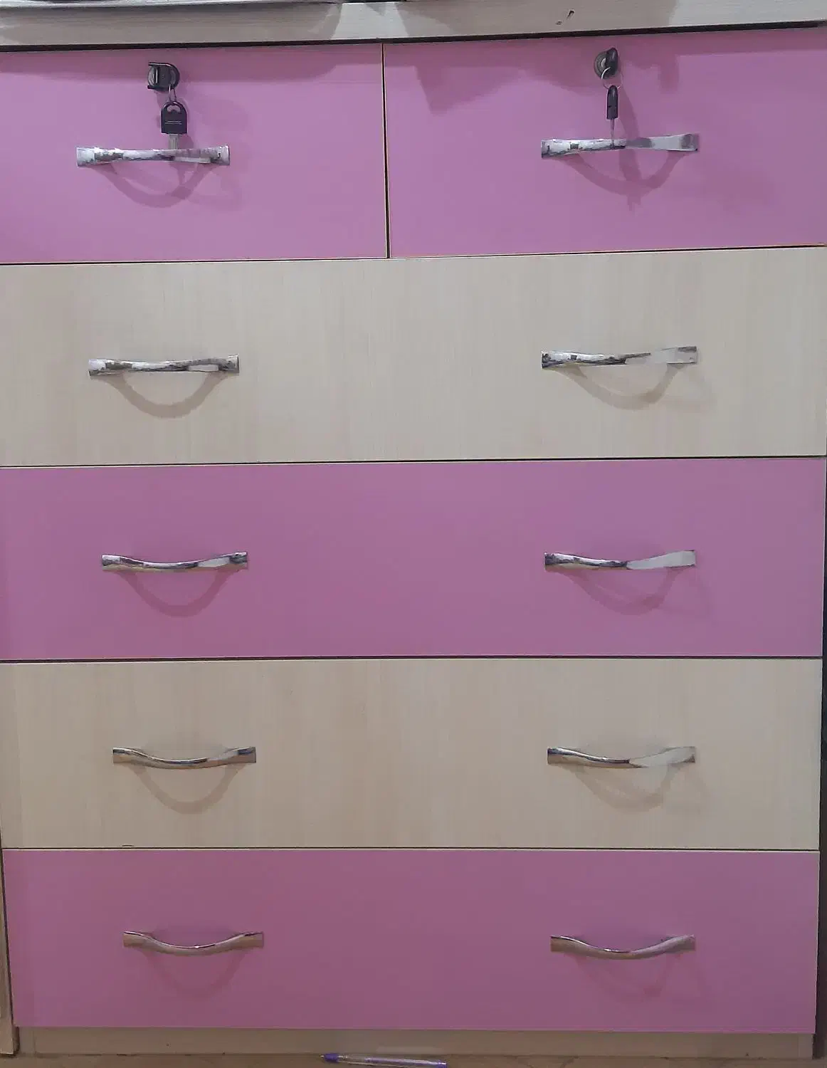 دراور ۶ کشویی|جاکفشی، کمد، دراور|اهواز, کوی باهنر|دیوار