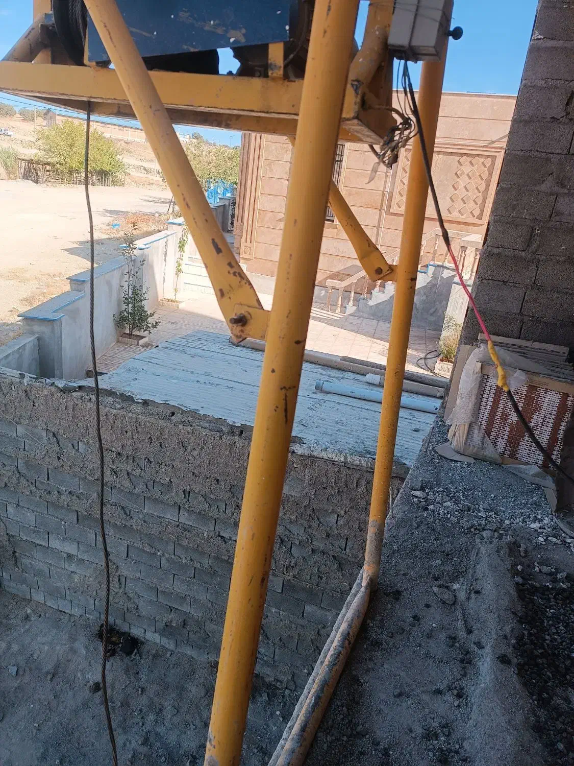 بالابر اجاره درحدنو|مصالح و تجهیزات ساختمان|گهواره, |دیوار