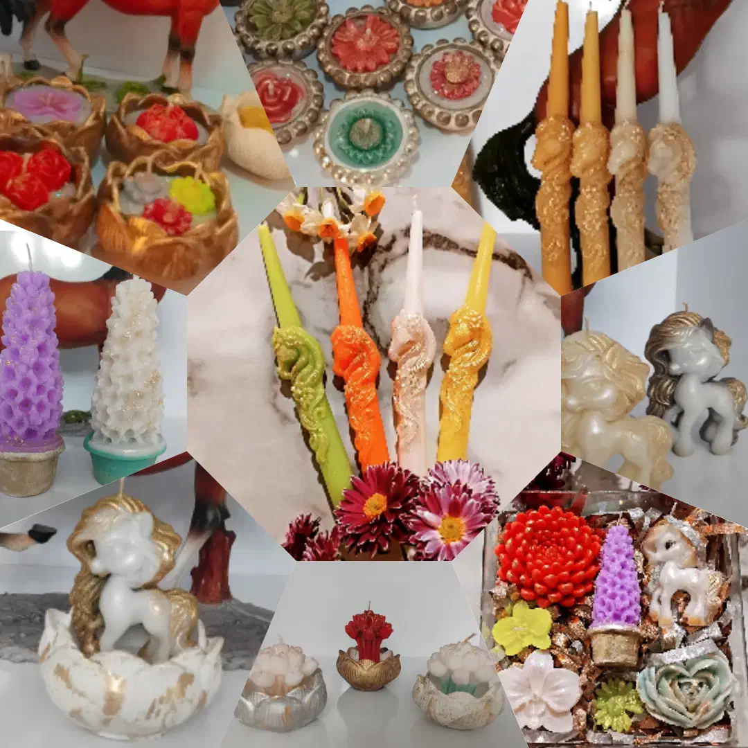 انواع شمع سال نو|صنایع دستی و سایر لوازم تزئینی|تهران, امیریه|دیوار