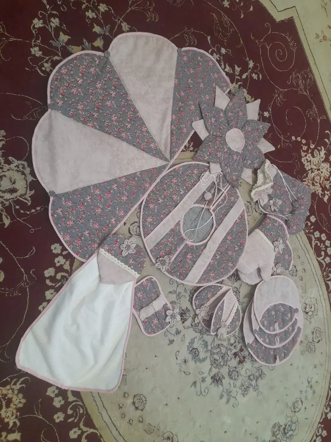 سرویس پارچه ای|سفره، حوله، دستمال آشپزخانه|شهرکرد, |دیوار