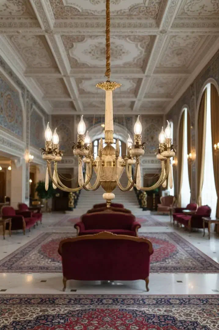 تولید لوسترکد100|لوستر و چراغ آویز|اصفهان, کردآباد|دیوار