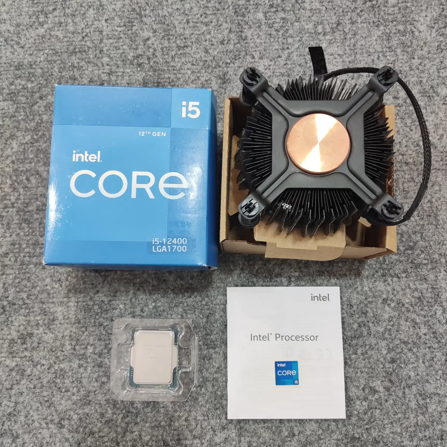 پردازنده Intel Core i5 12400 Box|قطعات و لوازم جانبی رایانه|دزفول, |دیوار