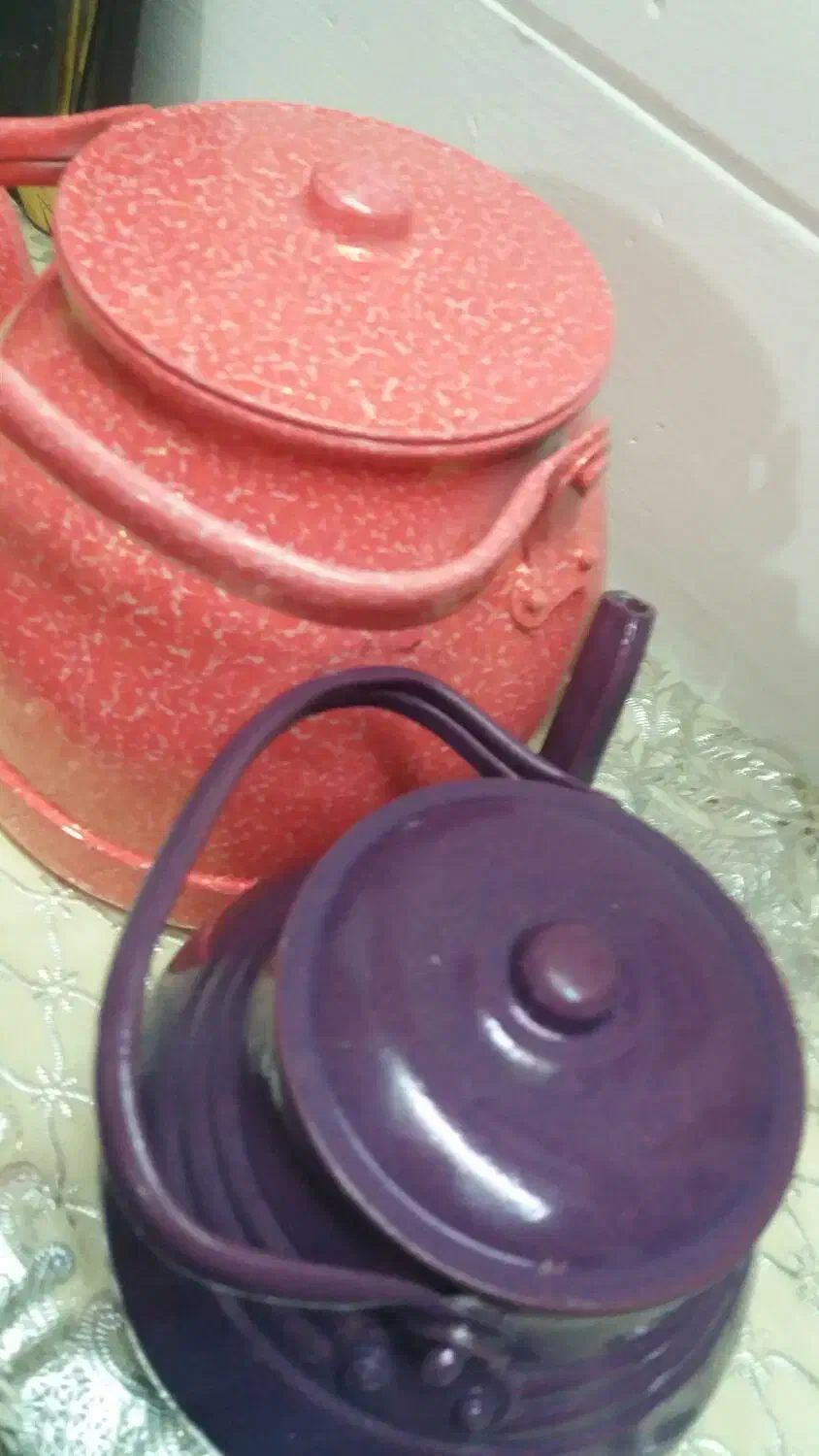 کتری وقوری رنگی|قوری، کتری، قهوه‌ساز دستی|قم, زند آباد|دیوار