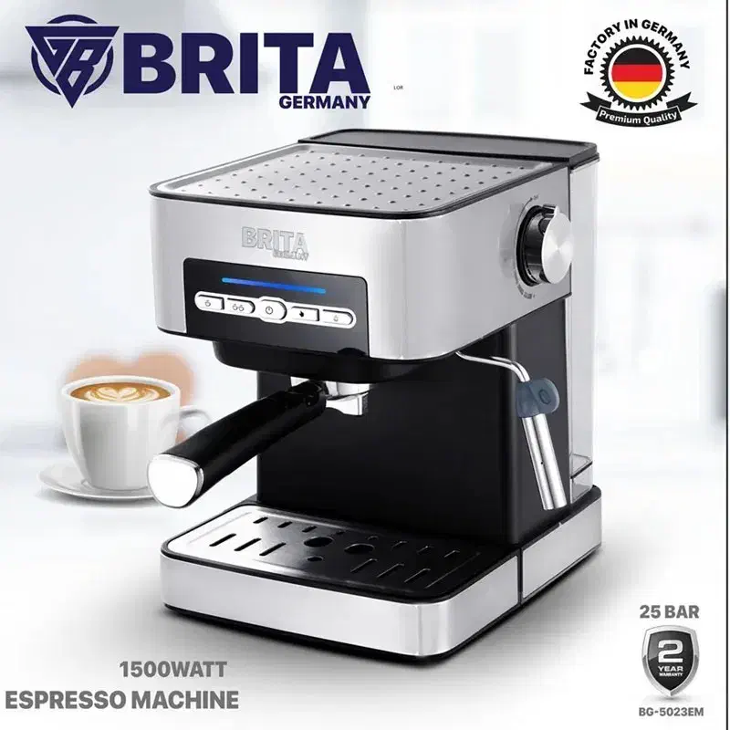 دستگاه اسپرسو ساز خانگی پلمپ دست نخورده|سماور، چایساز، قهوهساز|بم, |دیوار