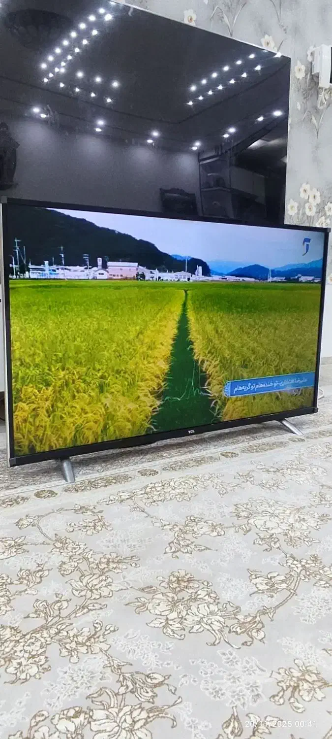 تلویزیون تی سی ال 43 اینچ هوشمند|تلویزیون و پروژکتور|سنندج, |دیوار