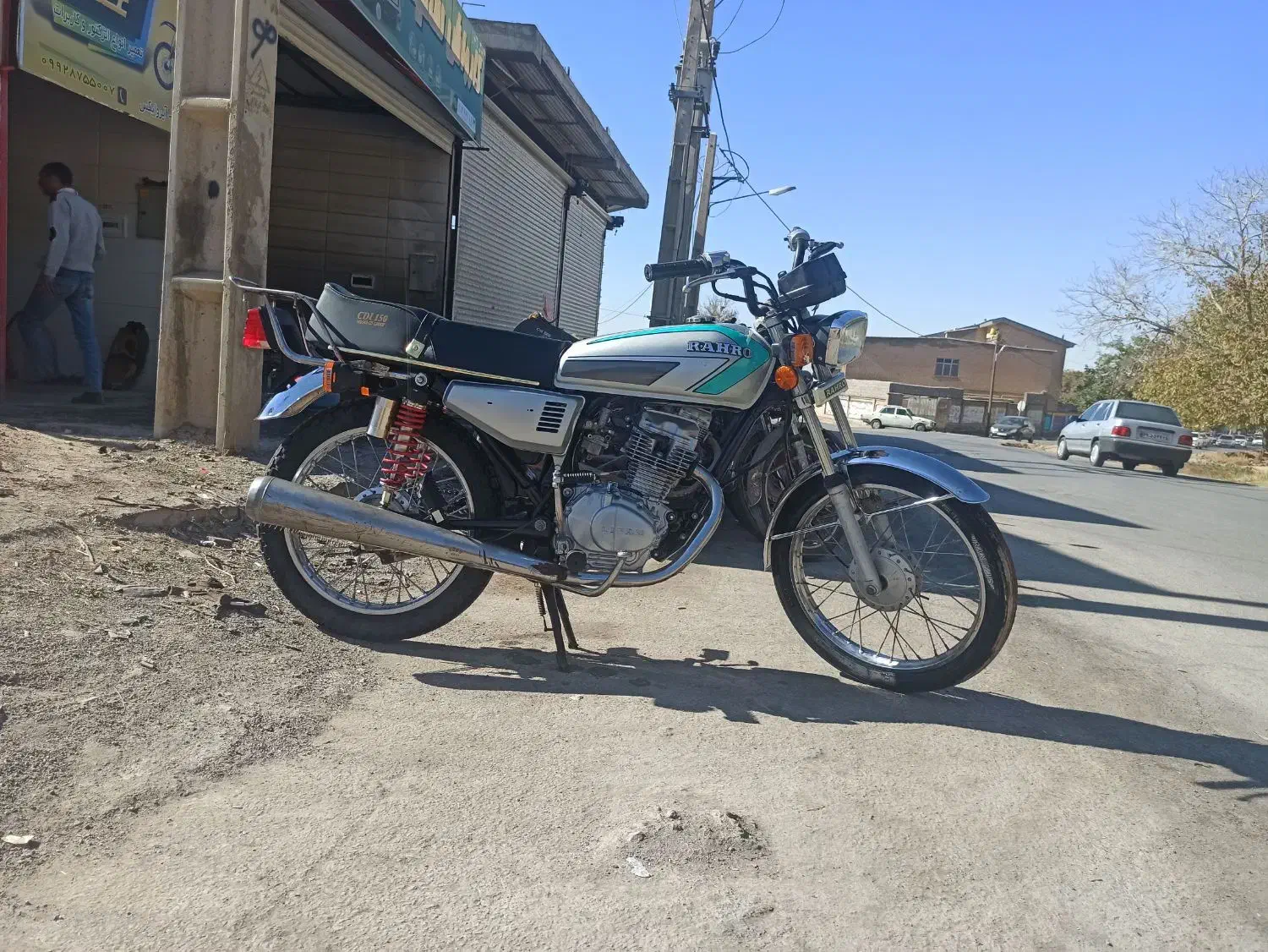 موتور مزایده|موتورسیکلت|تویسرکان, |دیوار