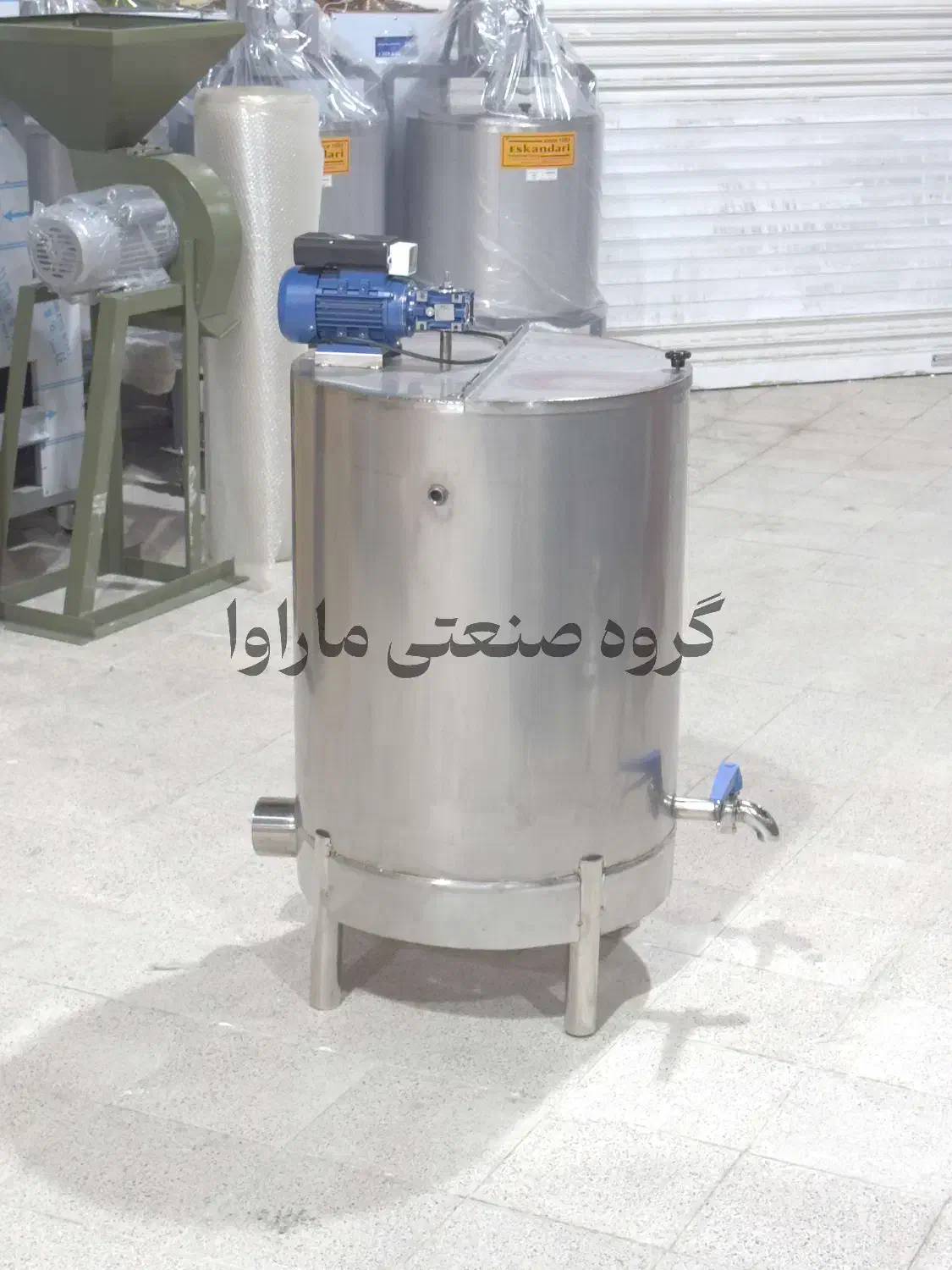 دیگ پاتیل پخت شیر، سمنو ، برنج  200 پروسس تانک|ظروف پختوپز|شهرکرد, |دیوار