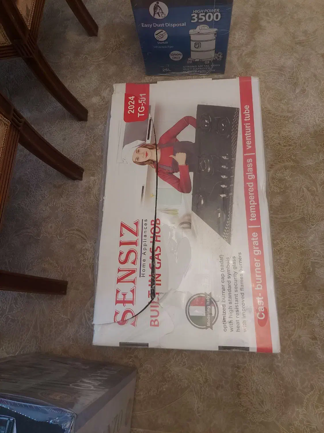 فروش جاروبرقی کاز رومیزی و تستر  آکبند با هم|سایر لوازم برقی|قم, قلعه یزدیها|دیوار