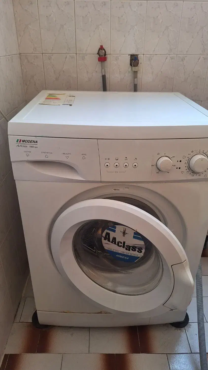 فروش لباسشویی مودنا ایتالیا هفت کیلویی|ماشین لباسشویی و خشککن لباس|اصفهان, ملکشهر|دیوار