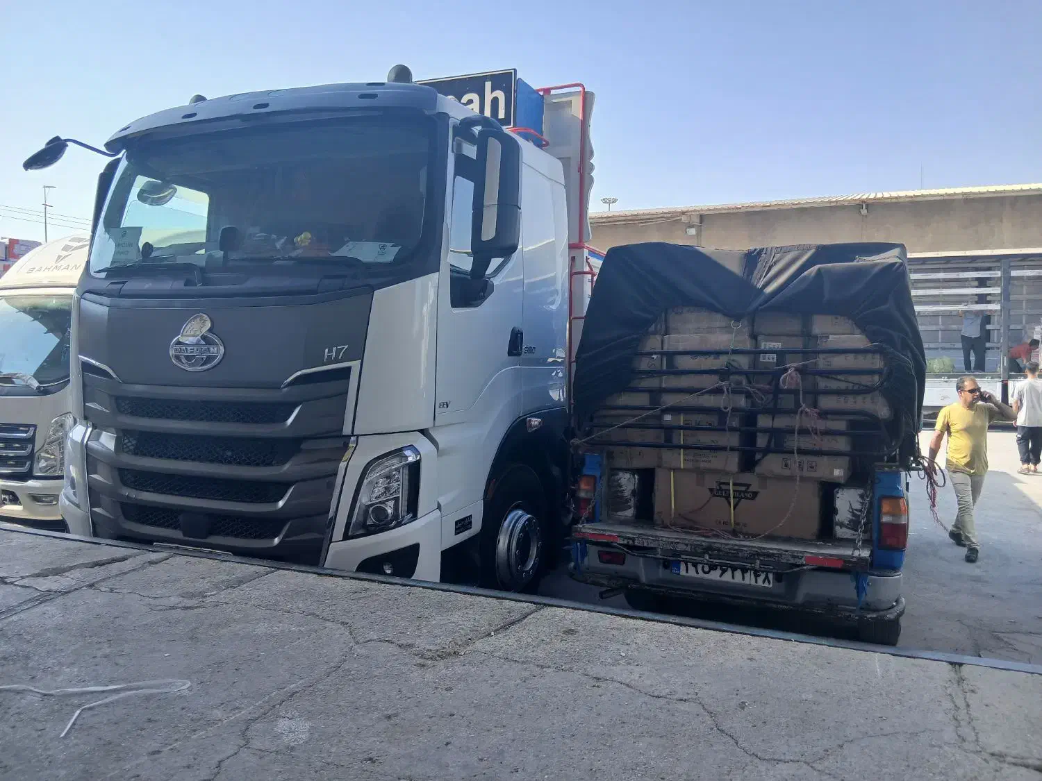 وانت تلفنی بهران/باربری/وانت بار/نیسان بار/ نیسان|خدمات حمل و نقل|بوشهر, |دیوار