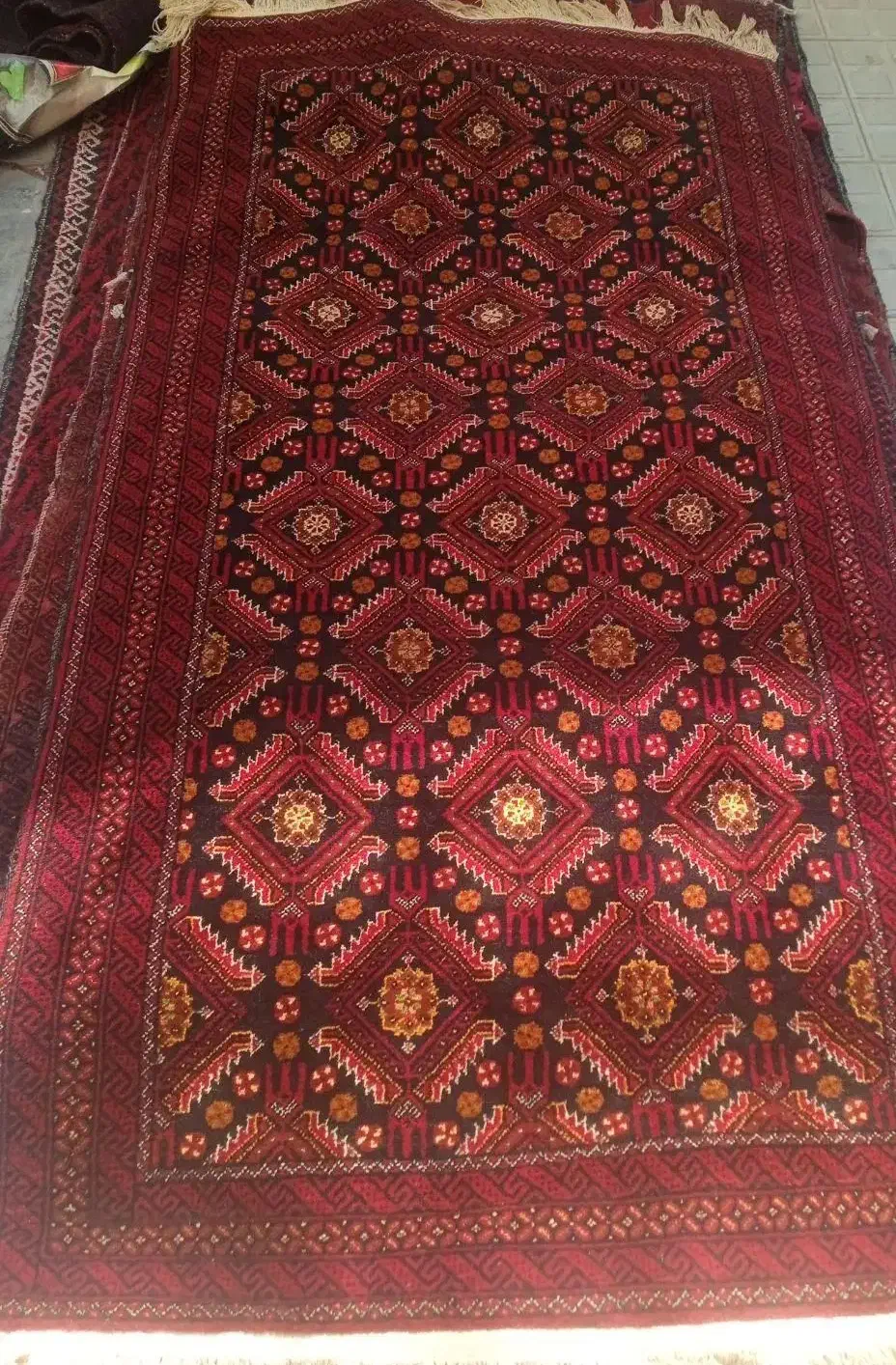 قالیچه آنتیک|فرش|تربت‌حیدریه, مظفریه|دیوار