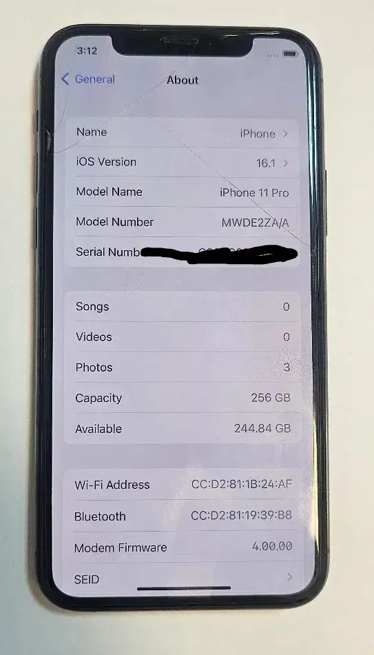 ایفون ۱۱ پرو ۲۵۶ سالم بدون خط و خش|موبایل|تهران, نمایشگاه بین المللی|دیوار