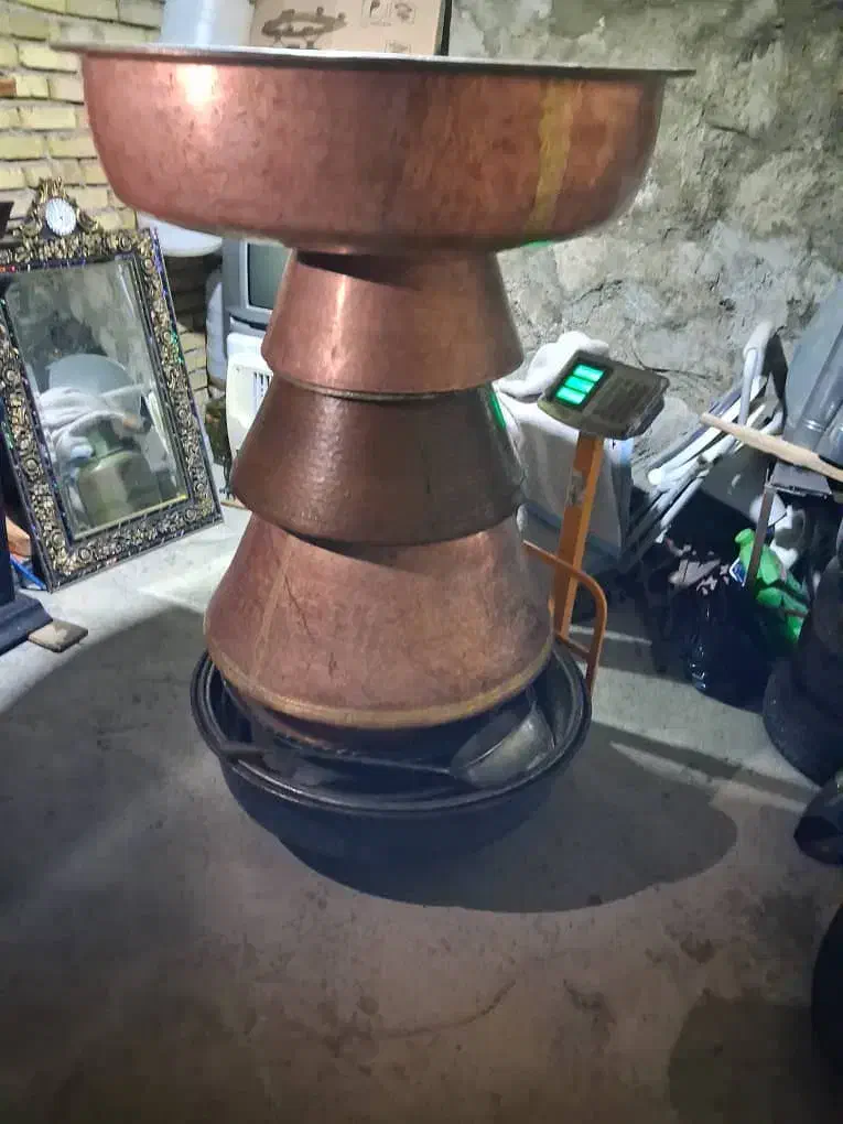 ظروف قدیمی و عتیقه|ظروف پختوپز|تبریز, |دیوار