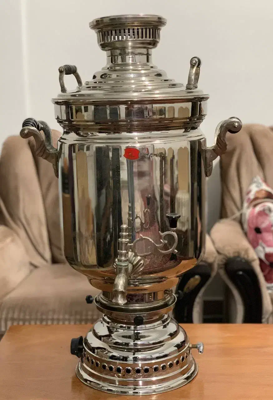 سماور اصل مارک ایران لوکس حسینی|سماور، چای‌ساز، قهوه‌ساز|میاندوآب, |دیوار