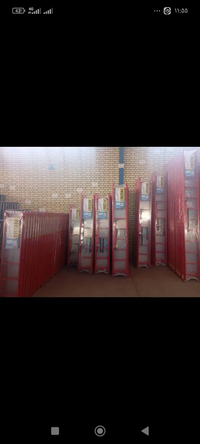 نردبان های کشویی مخابراتی و پلکان ضخیم|ابزارآلات|قم, نیروگاه|دیوار