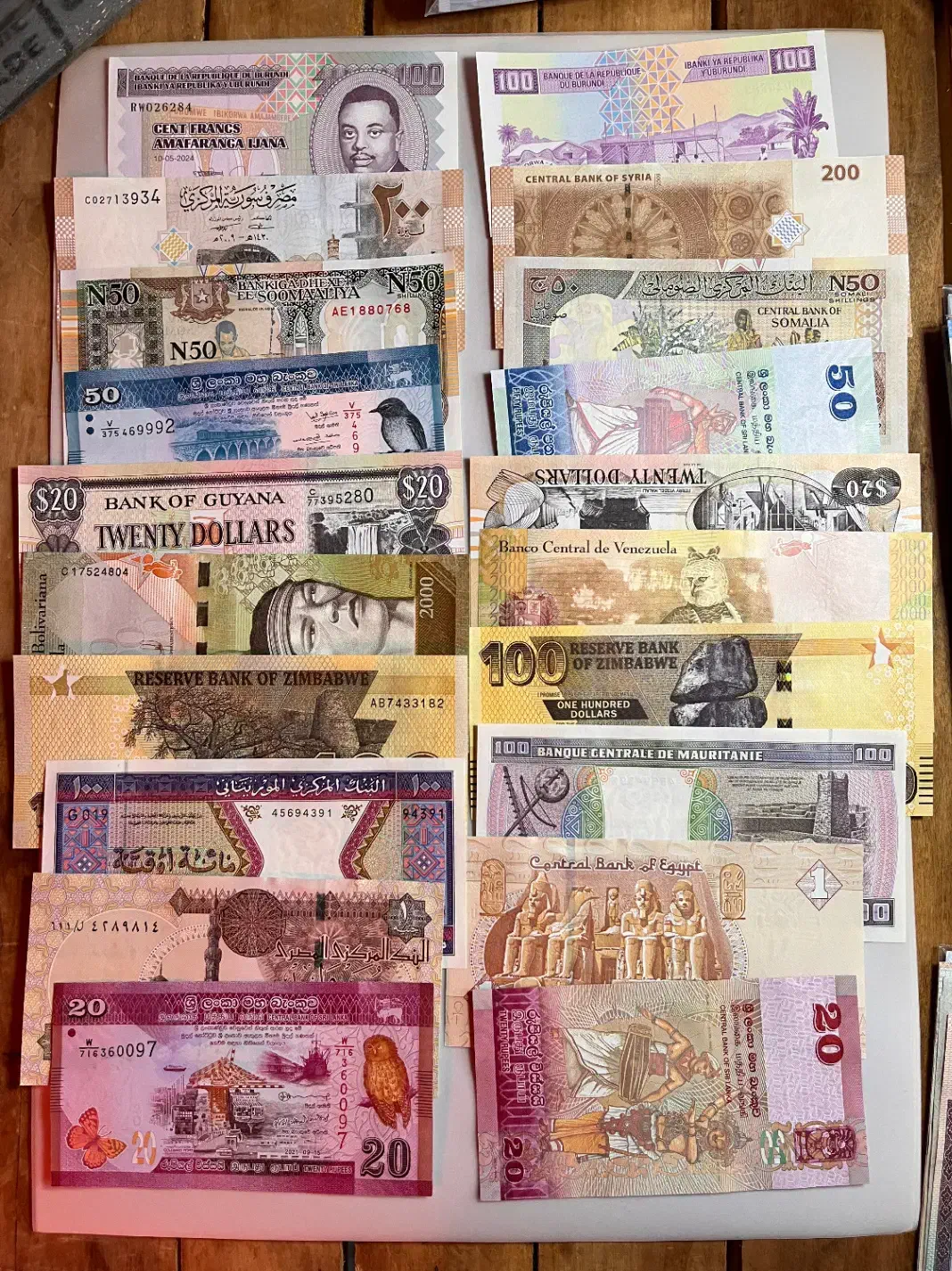 اسکناس خارجی کلکسیونی|کلکسیون سکه، تمبر، اسکناس|تهران, آرژانتین|دیوار