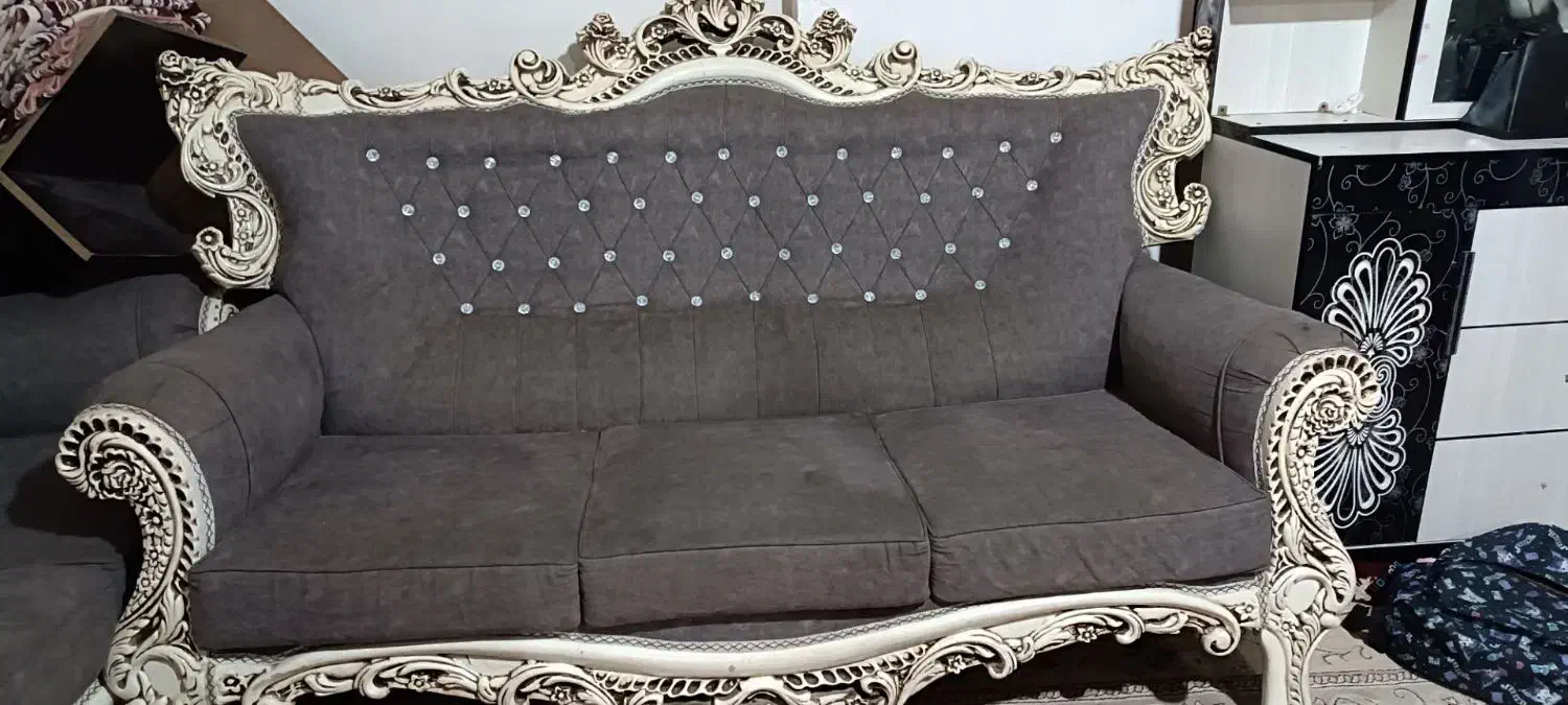 مبل ۷نفره|مبلمان خانگی و میز عسلی|قیدار, |دیوار