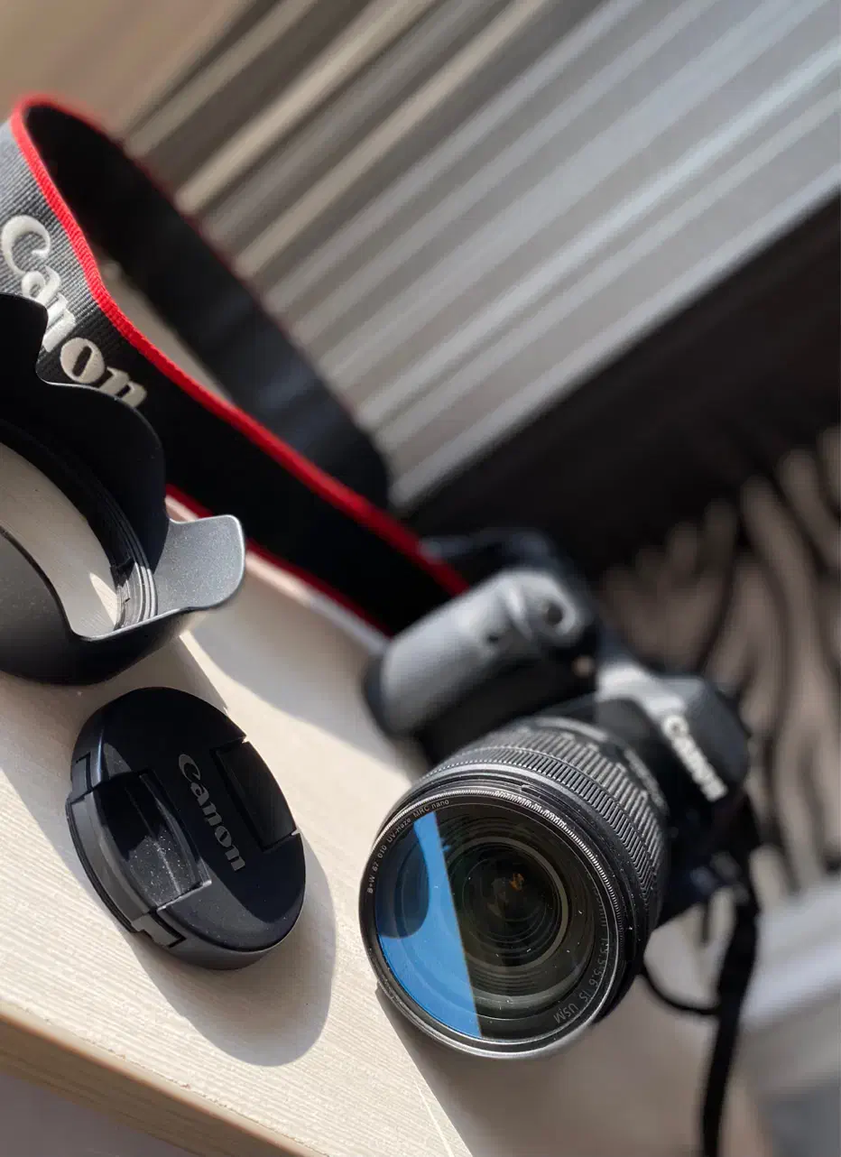 دوربین حرفه ای canon 80D درحدصفر و فوقالعاده تمیز|دوربین عکاسی و فیلمبرداری|تبریز, |دیوار