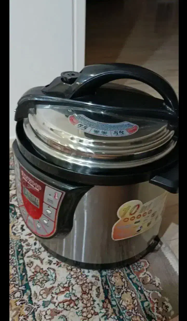 زودپز برقی چند کاره.و زودپزمعمولی دوقلو استیل|سایر لوازم برقی|شاندیز, |دیوار