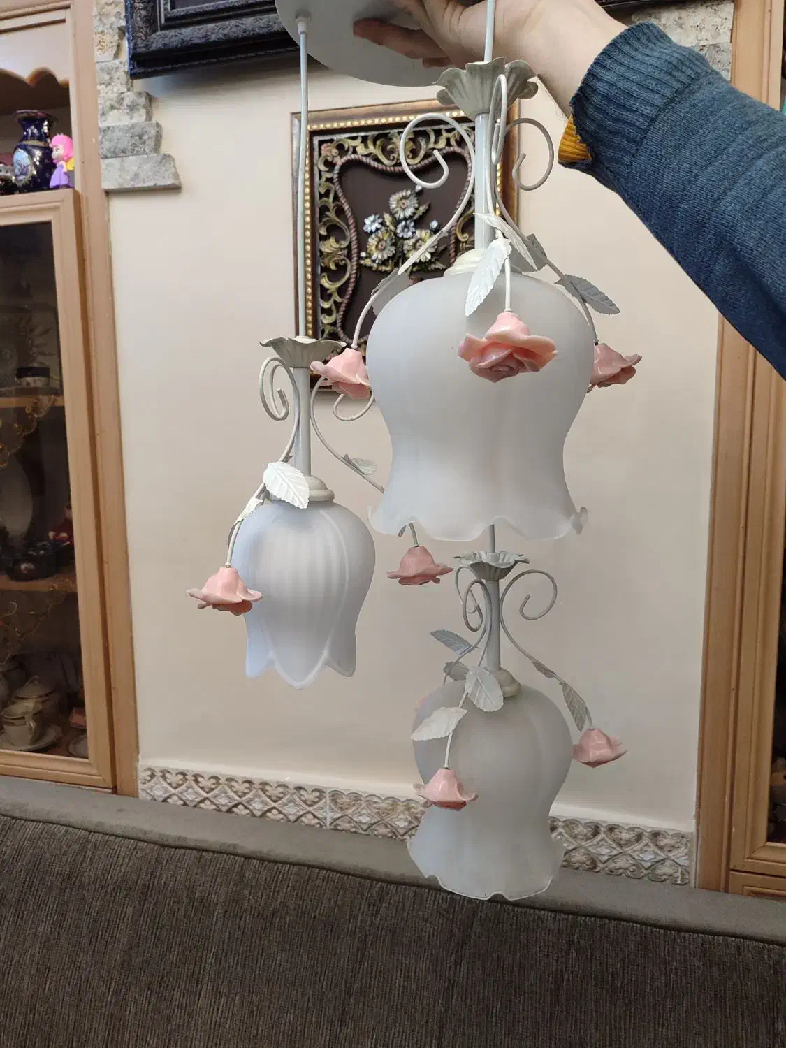 لوستر شیک|لوستر و چراغ آویز|مراغه, |دیوار