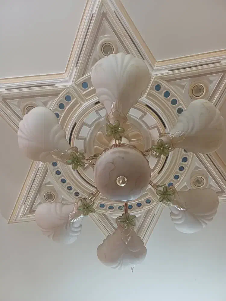 لوستر سقفی ۶شاخه|لوستر و چراغ آویز|اهواز, معین زاده|دیوار