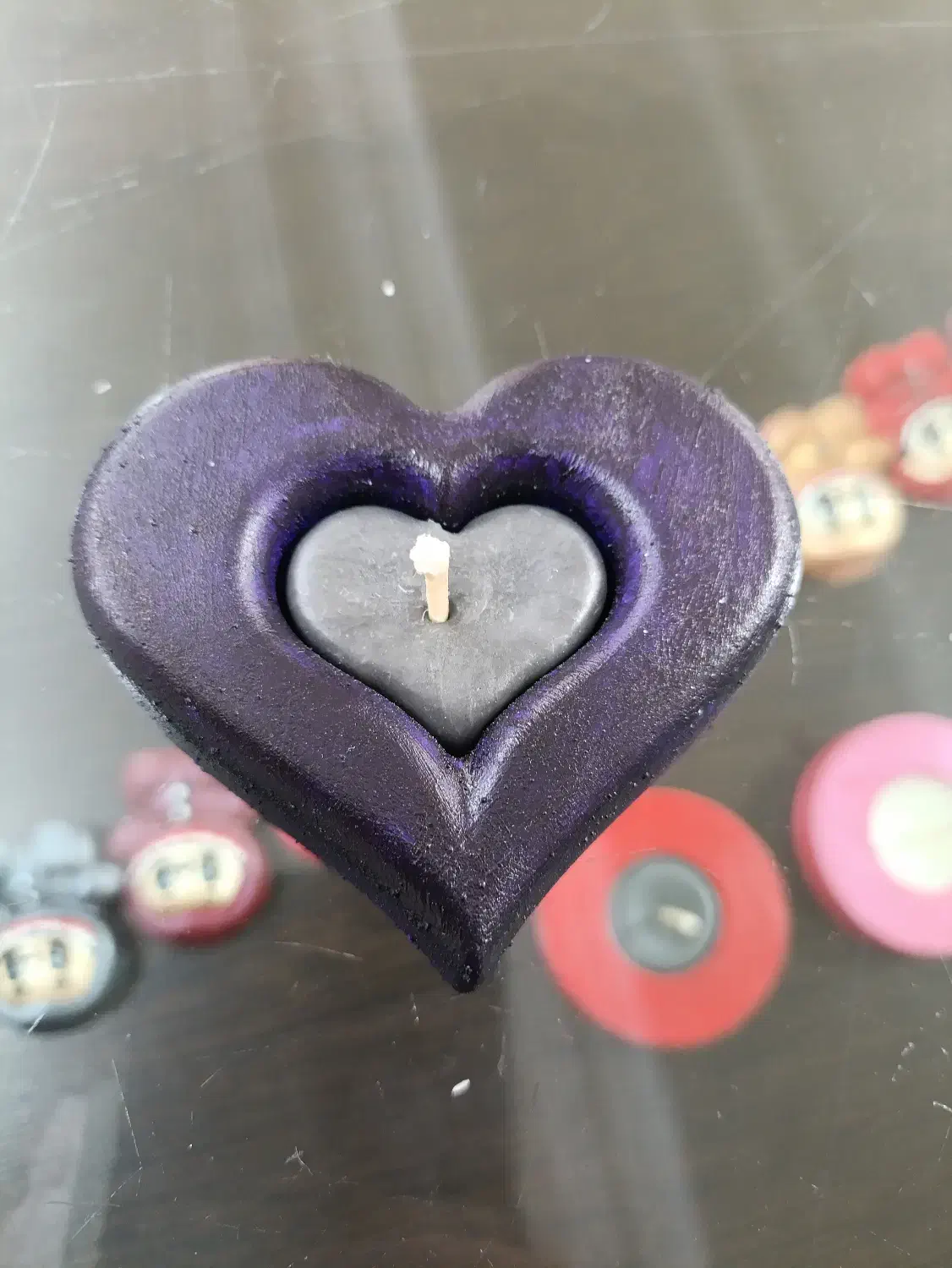 سنگ مصنوعی با شمع|صنایع دستی و سایر لوازم تزئینی|هشتگرد, مدرس|دیوار