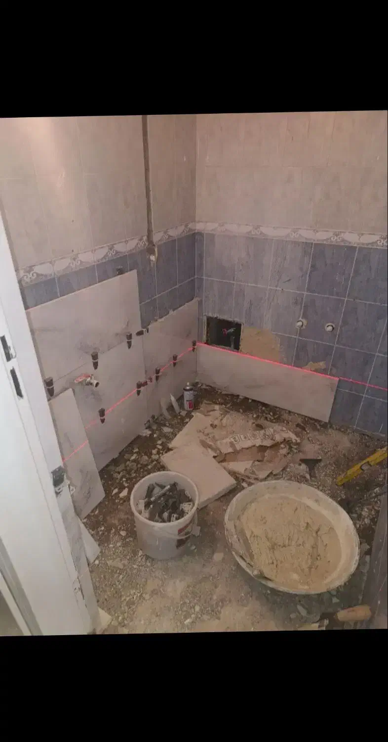 گچ کاری و تعمیرات داخلی خانه|خدمات پیشه و مهارت|تهران, آذری|دیوار