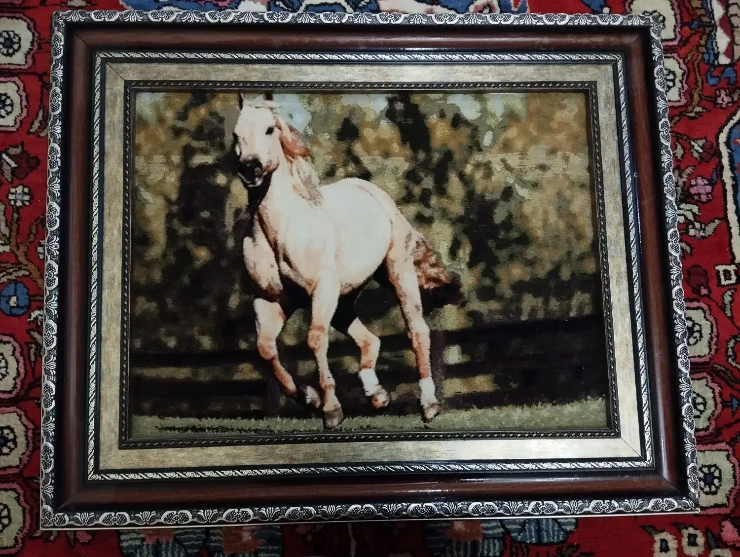 تابلو فرش دست بافت|تابلو فرش|پرند, فاز ۵|دیوار