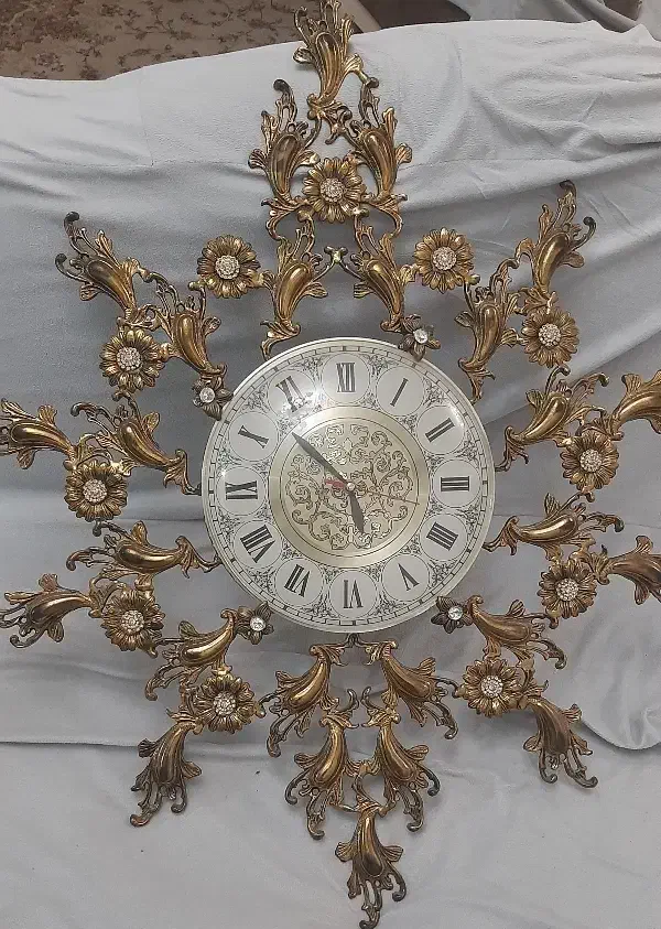 ساعت برنجی تمام برنز|ساعت دیواری و تزئینی|تهران, سازمان برنامه شمالی|دیوار