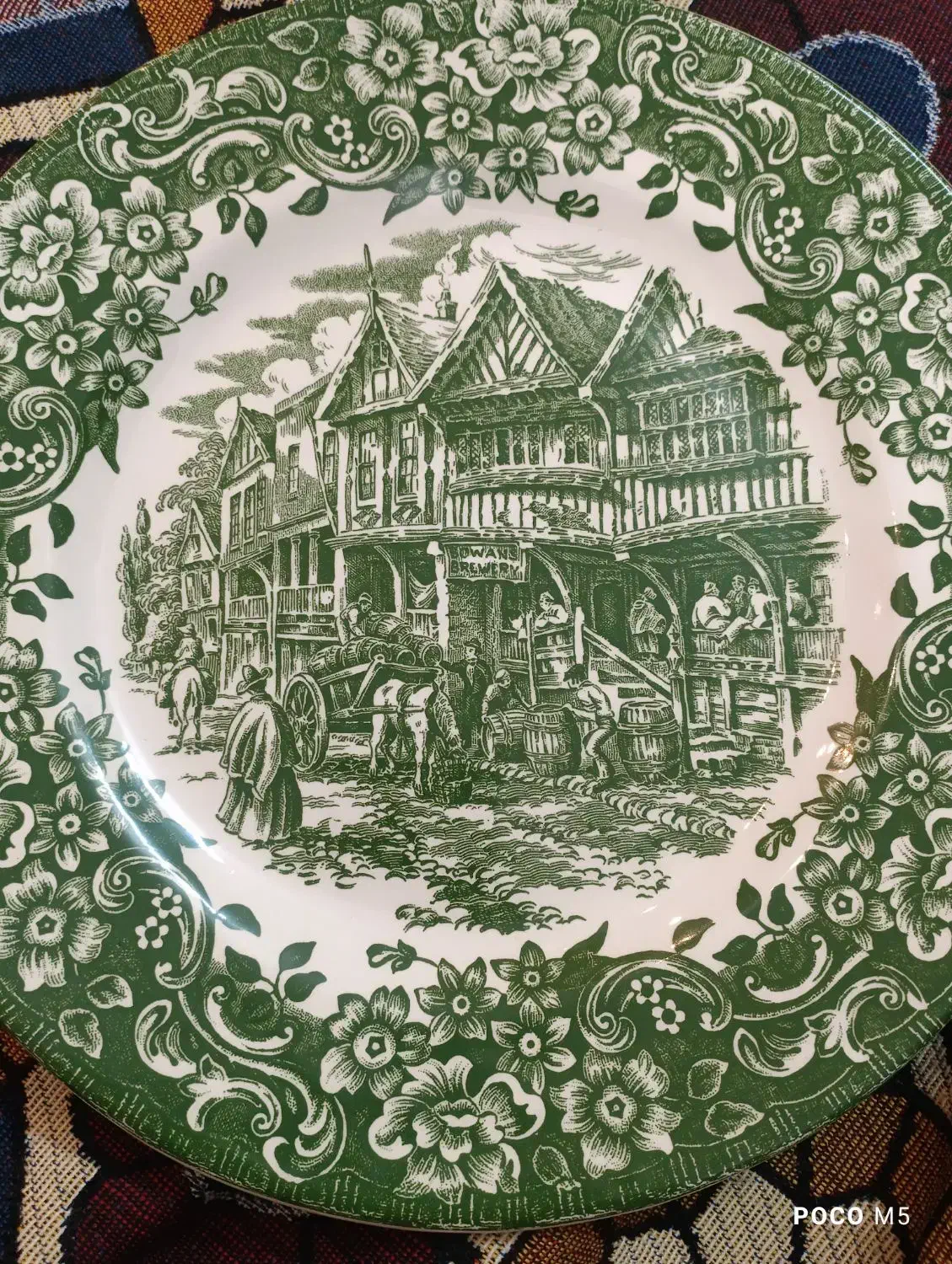 بشقاب کاسه انگلیسی|صنایع دستی و سایر لوازم تزئینی|قم, عمار یاسر|دیوار