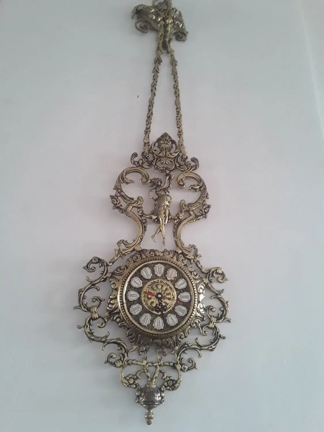 ساعت برنزی با فاکتور|ساعت دیواری و تزئینی|اردبیل, |دیوار