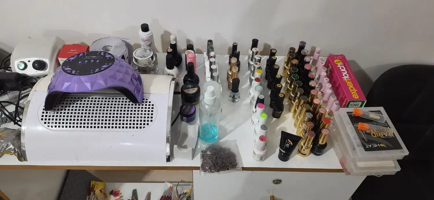 وسایل کار ناخن|آرایشگاه و سالنهای زیبایی|نیشابور, ده حلاج|دیوار