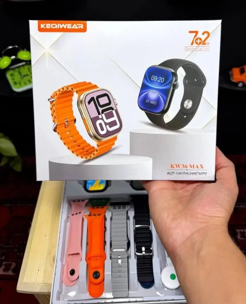 پک اسمارت واچ شامل دو عدد اسمارت واچ+7بندکف قیمت|لوازم جانبی موبایل و تبلت|شیراز, فرودگاه شهید دستغیب شیراز|دیوار