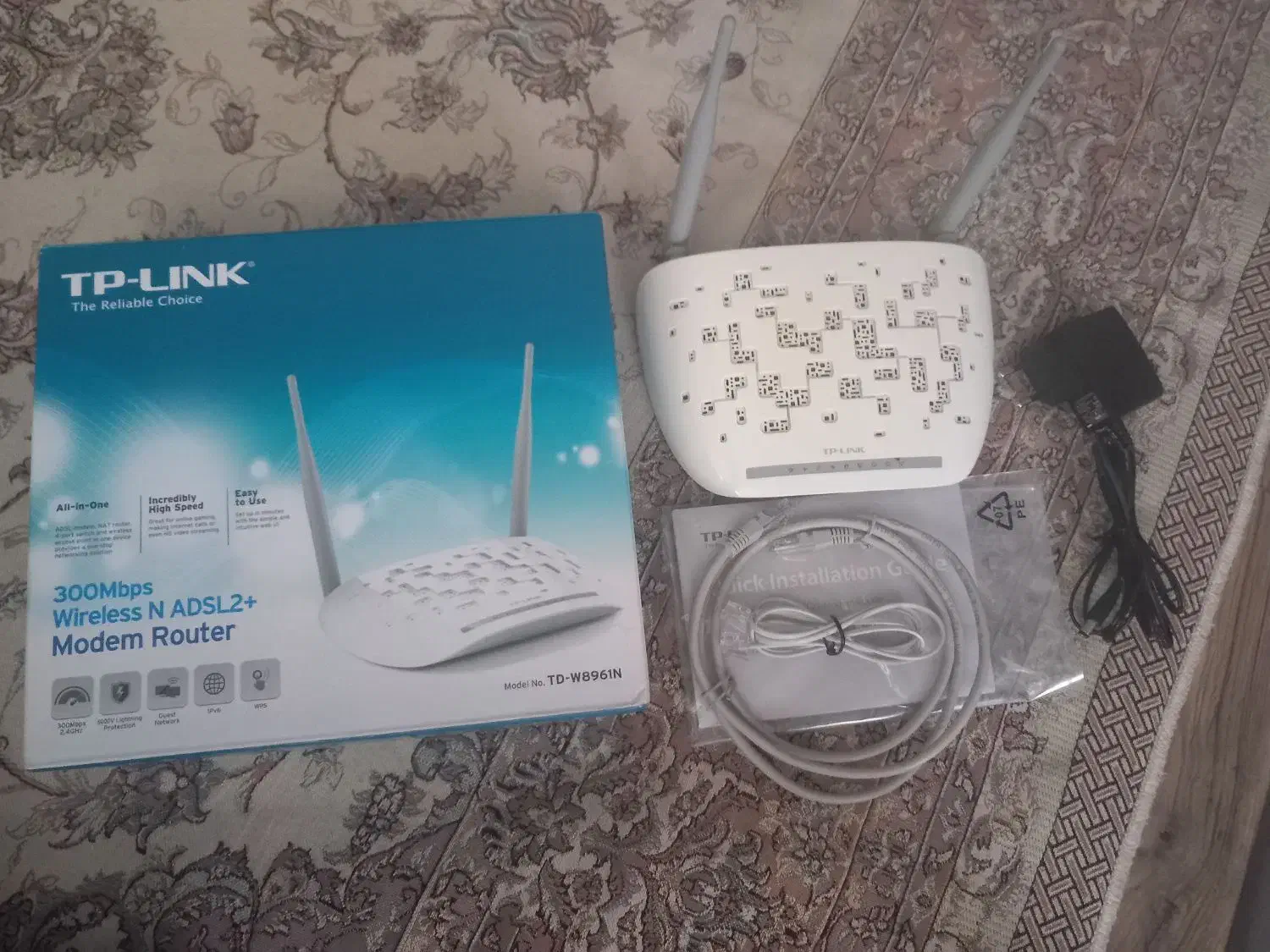 مودم وای فای adsl - TP-LINK|مودم و تجهیزات شبکه|کرج, ساماندهی|دیوار