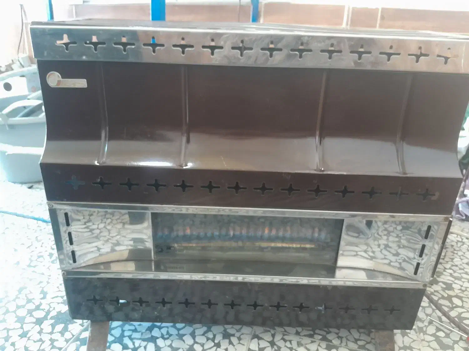 بخاری گازی ۱۲ جهان گاز|بخاری، هیتر، شومینه|کوهیخیل, |دیوار