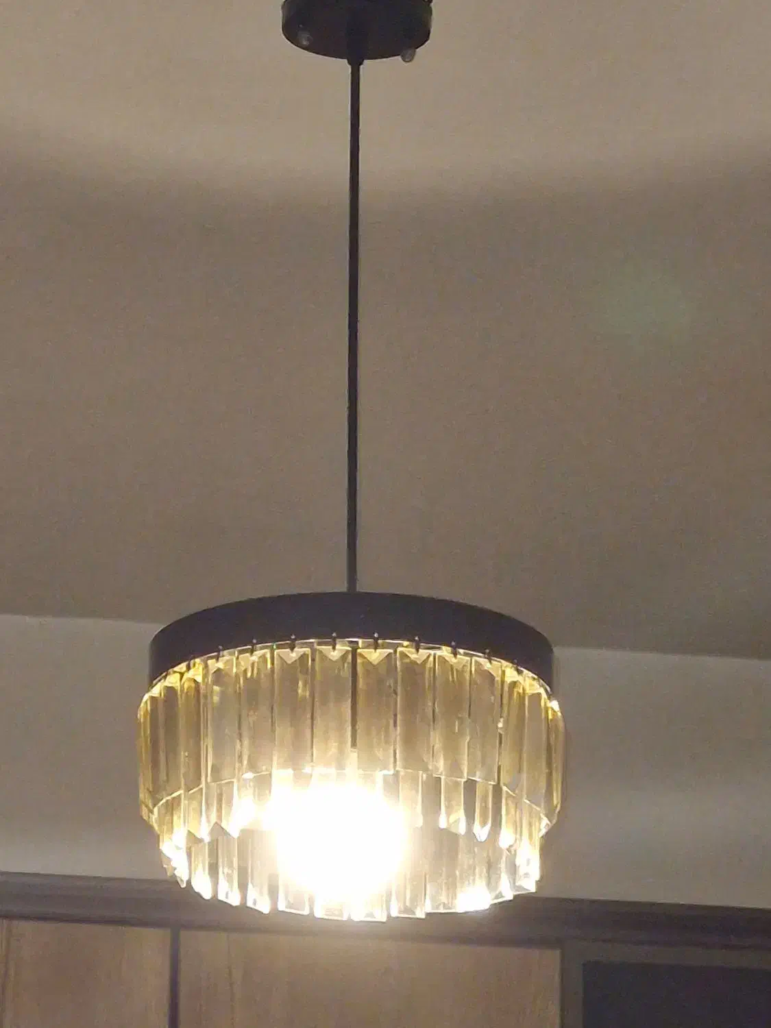 لوستر تک شعله|لوستر و چراغ آویز|تهران, سازمان برنامه جنوبی|دیوار