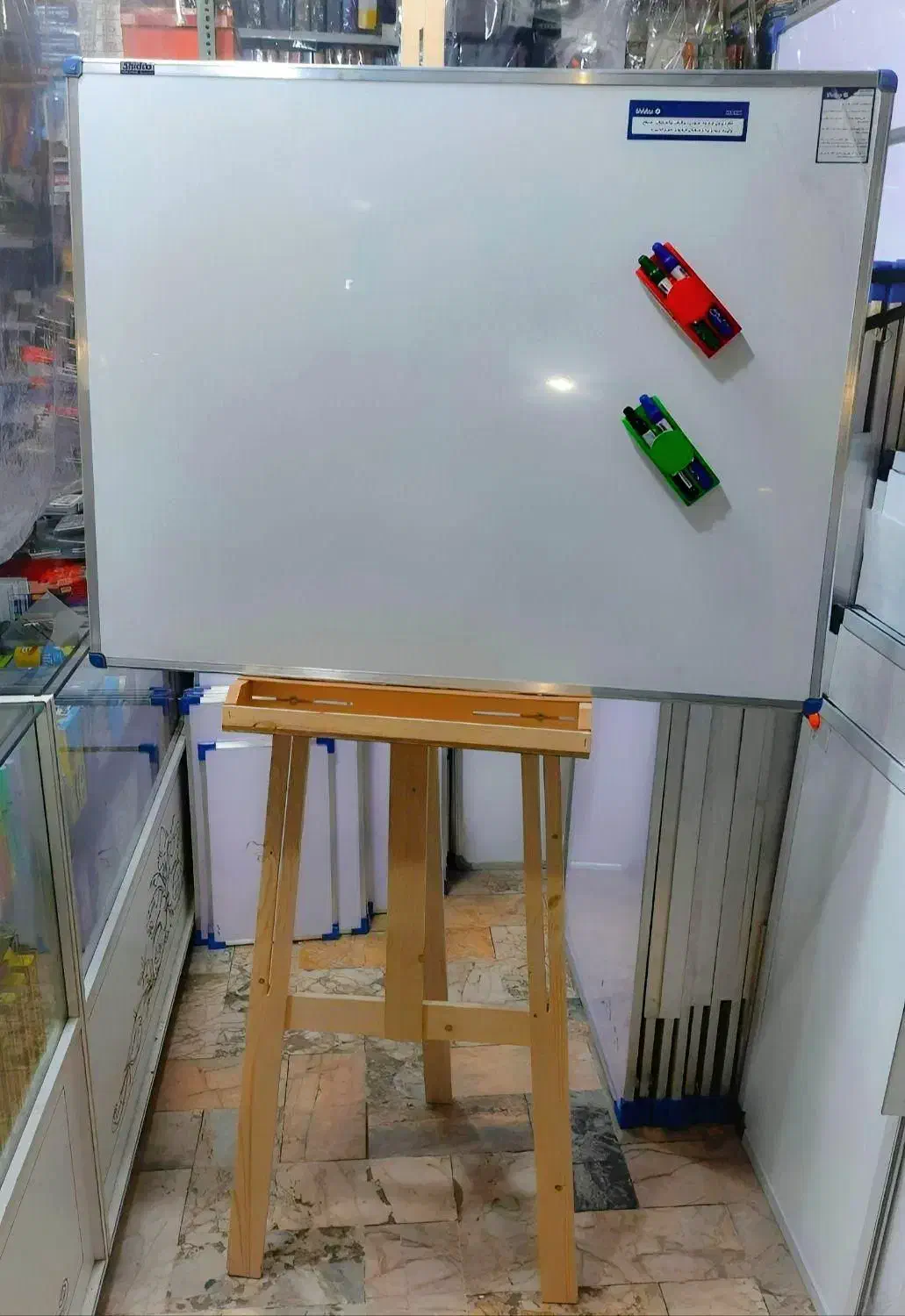 تابلو / تخته وایت برد با رویه وارداتی (تک و تعداد)|لوازم التحریر|شیراز, زرهی|دیوار