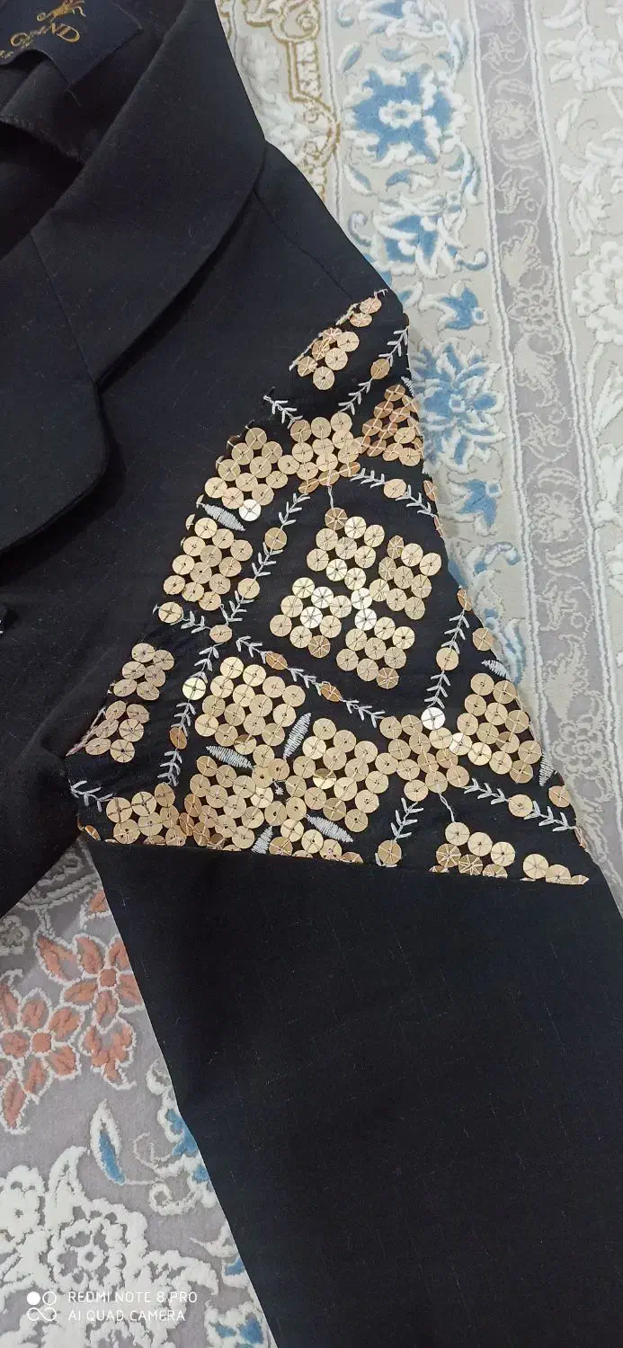 مانتو دیپلمات مشکی|لباس|ایلام, |دیوار