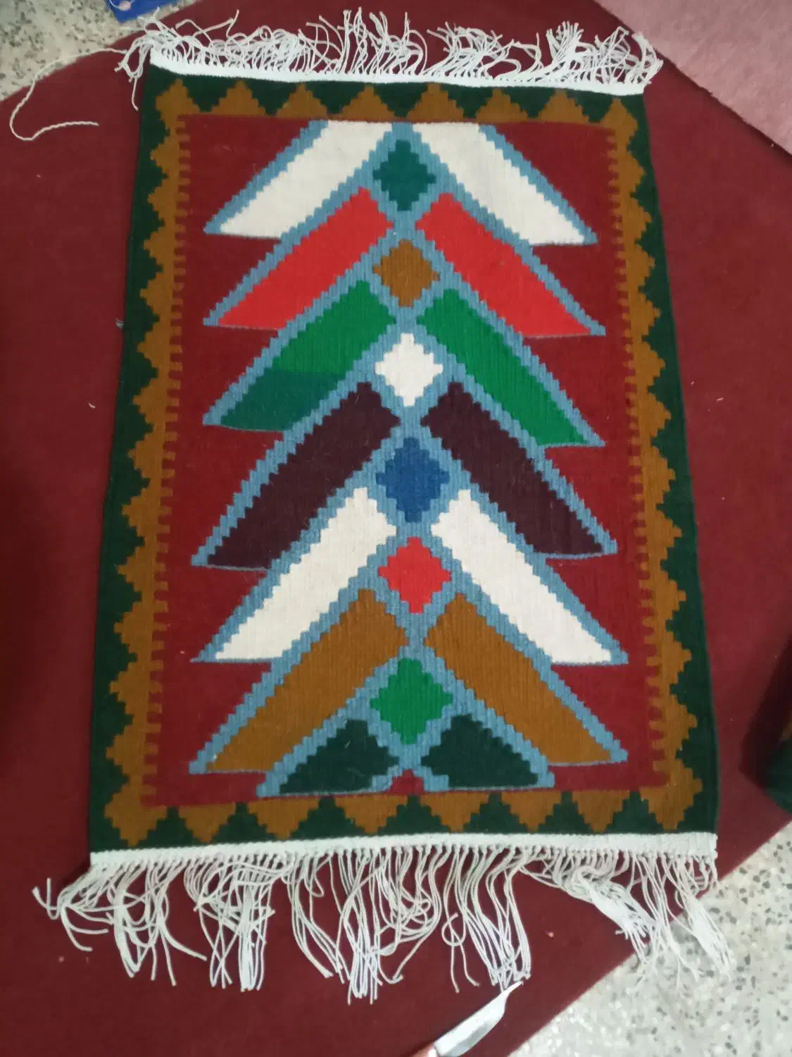 گلیم|گلیم، جاجیم، گبه|کوهدشت, |دیوار