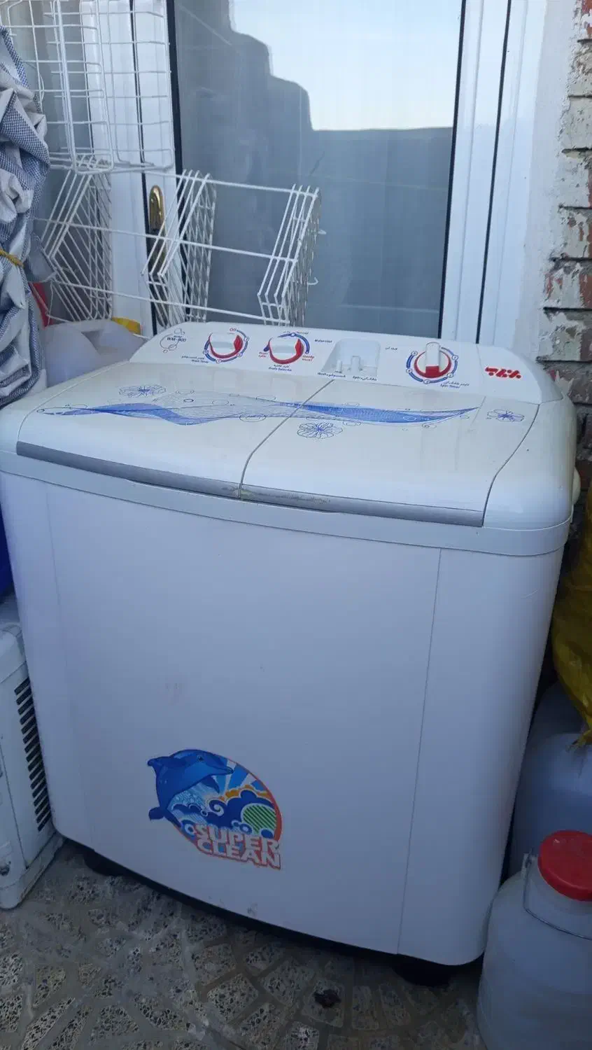 لباسشویی برفاب|ماشین لباسشویی و خشککن لباس|نقده, |دیوار